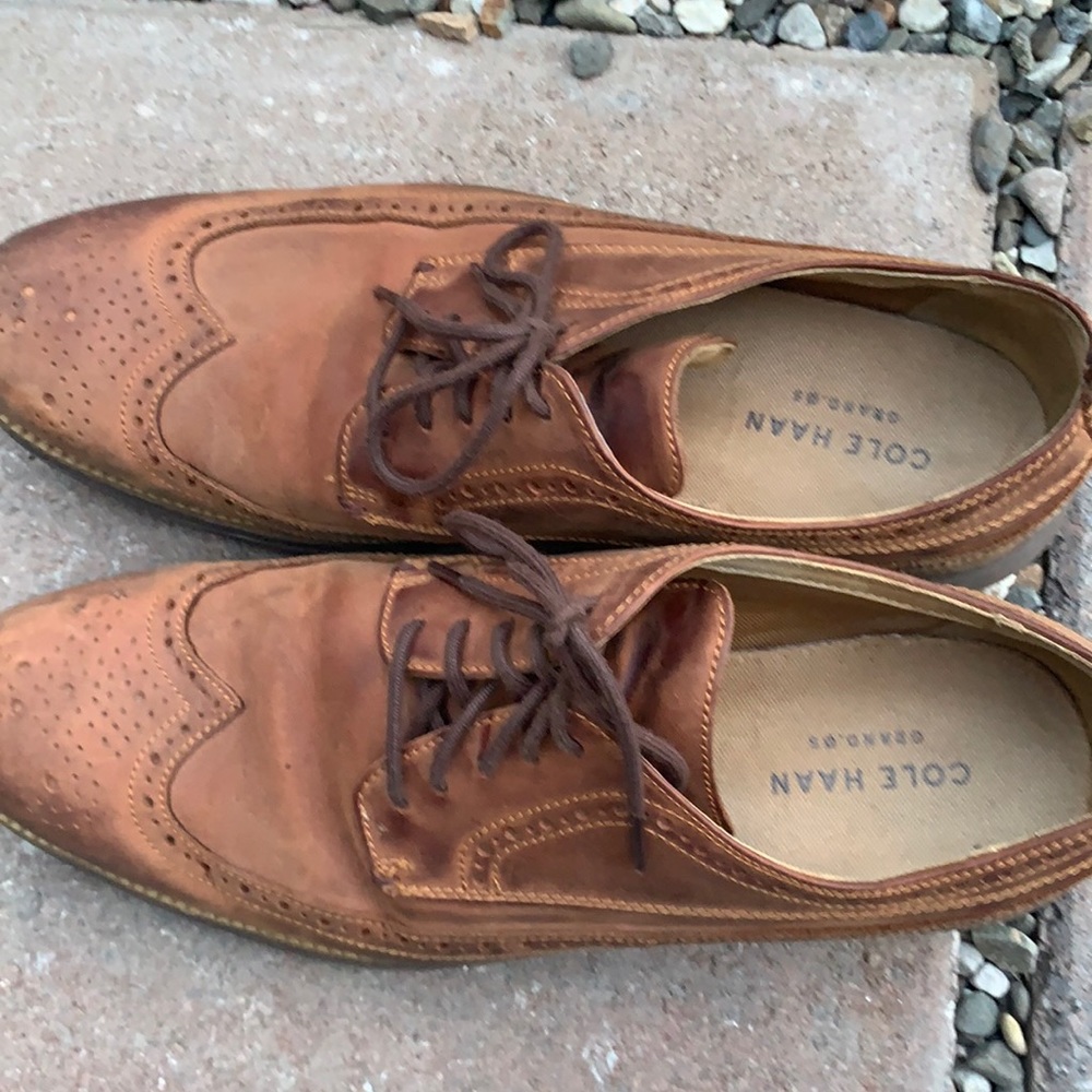 Great suede wingtips Cole Haan
